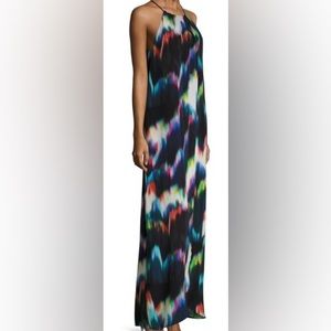 Trina Turk Presli Silk Printed Maxi Dress